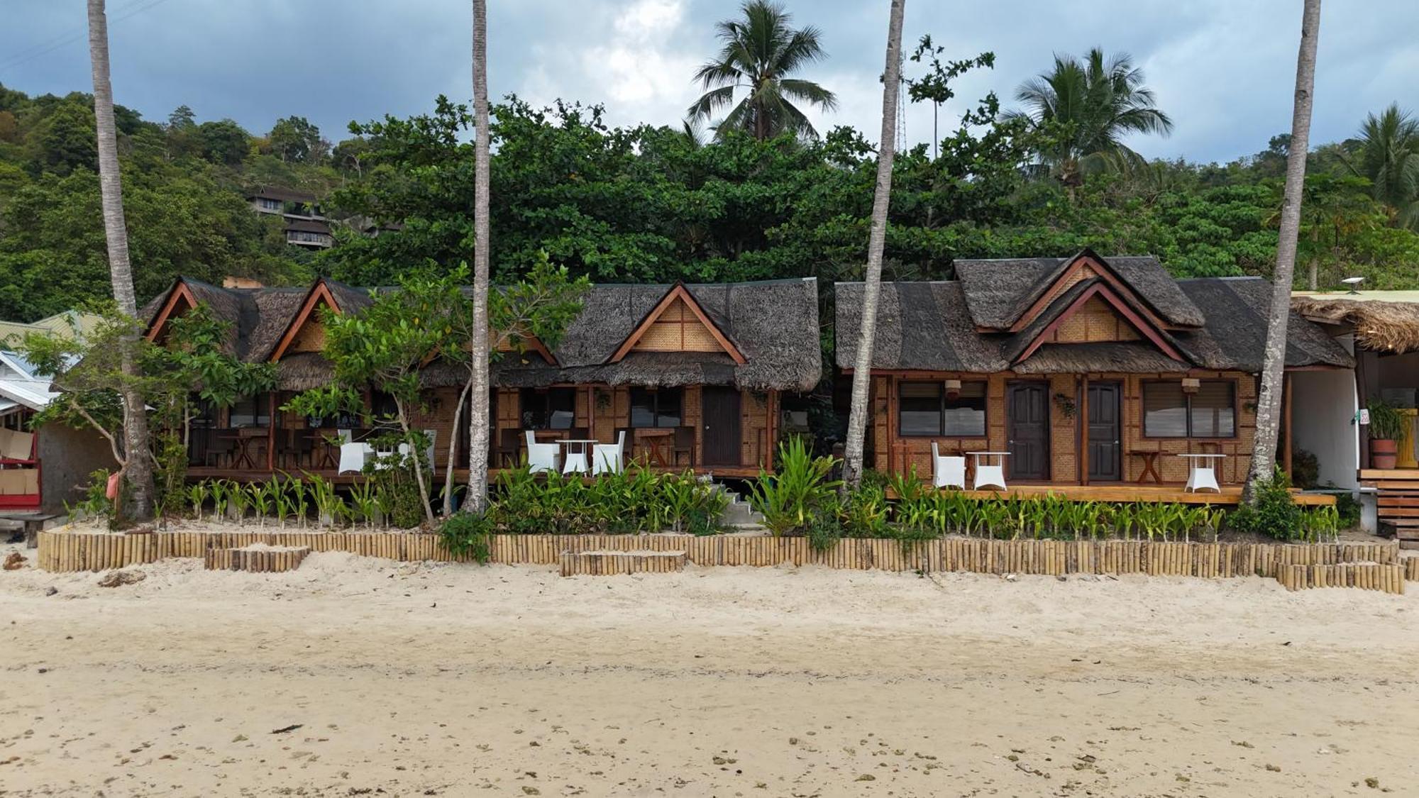 Beach Huts El Nido Exterior foto